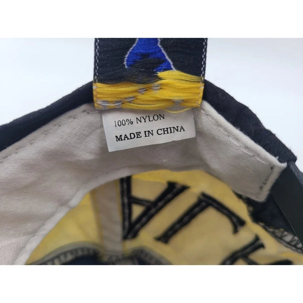 Vintage Alaska Arctic Circle Nylon Snapback Hat Cap Men Women Blue‎ Black Yellow